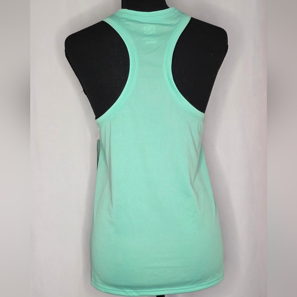 NWT Athletic Works Tank Tops Set of 2 -White & Mint Racerback Workout Size Large - Picture 5 of 11